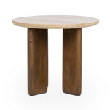 Idella Tan End Table - Ornate Home