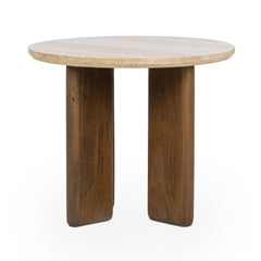 Idella Tan End Table - Ornate Home