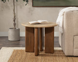Idella Tan End Table - Ornate Home