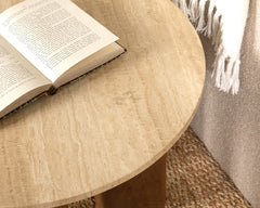 Idella Tan End Table - Ornate Home
