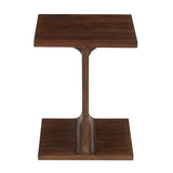Idiom Dark Walnut I-Table - Ornate Home