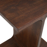 Idiom Dark Walnut I-Table - Ornate Home