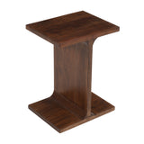 Idiom Dark Walnut I-Table - Ornate Home