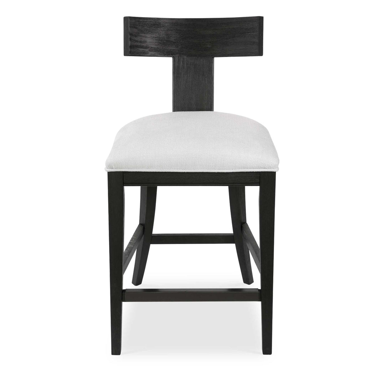 Idris Black Modern Wood Counter Stool - Ornate Home