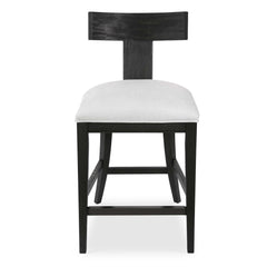 Idris Black Modern Wood Counter Stool - Ornate Home