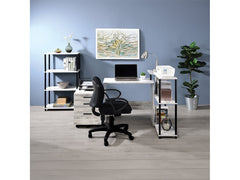Ievi Antique White Writing Desk - Ornate Home