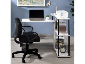 Ievi Antique White Writing Desk - Ornate Home