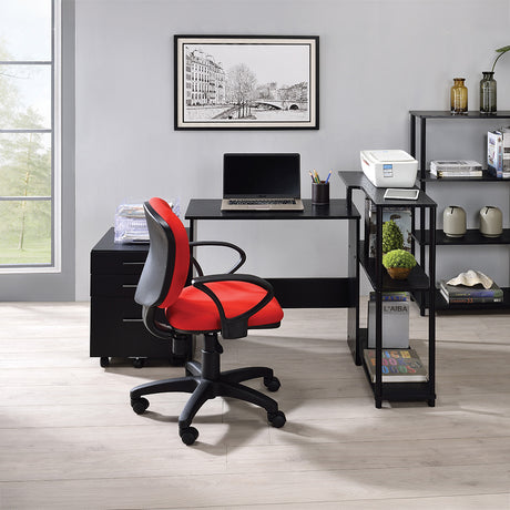 Ievi Black Writing Desk - Ornate Home