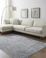 Ifama Textured Rug with Fringes - Ornate Home