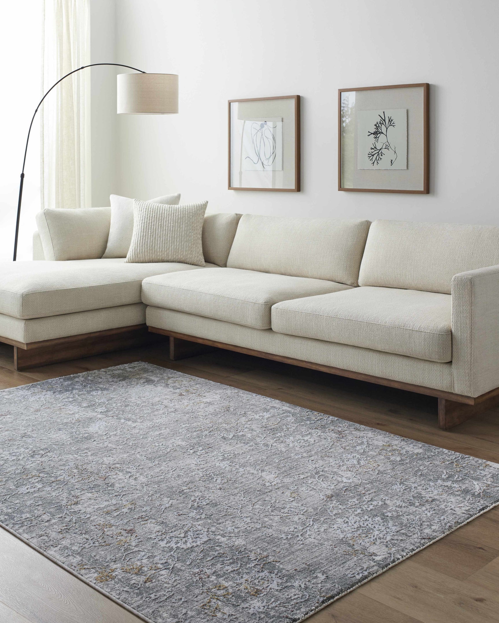 Ifama Textured Rug with Fringes - Ornate Home