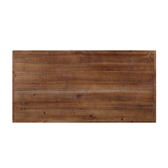 Ikram Weathered Oak & Sandy Black Coffee Table - Ornate Home