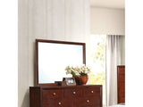 Ilana Brown Cherry Mirror - Ornate Home