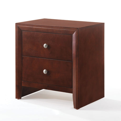 Ilana Brown Cherry Nightstand - Ornate Home