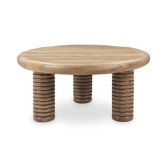 Ilaria Sand Washed Coffee Table - Ornate Home