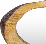 Ilaya Wood Mirror - Ornate Home