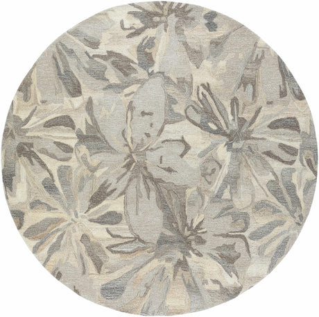 Ilfeld Athena Beige Floral Wool Rug - Ornate Home