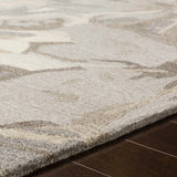 Ilfeld Athena Beige Floral Wool Rug - Ornate Home