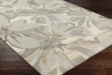 Ilfeld Athena Beige Floral Wool Rug - Ornate Home