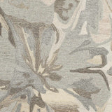 Ilfeld Athena Beige Floral Wool Rug - Ornate Home