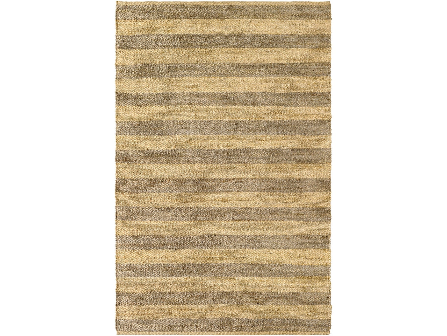 Ilkay Block Stripe Jute Rug - Ornate Home