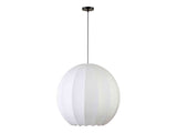 Illume White Large Pendant Light - Ornate Home
