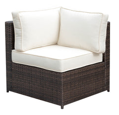 Ilona Brown/Beige Outdoor Seating Sets - Ornate Home