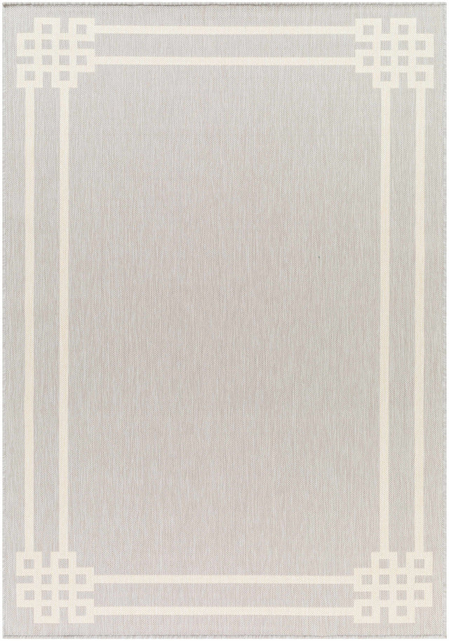 Ilori Light Gray Outdoor Area Rug - Clearance - Ornate Home