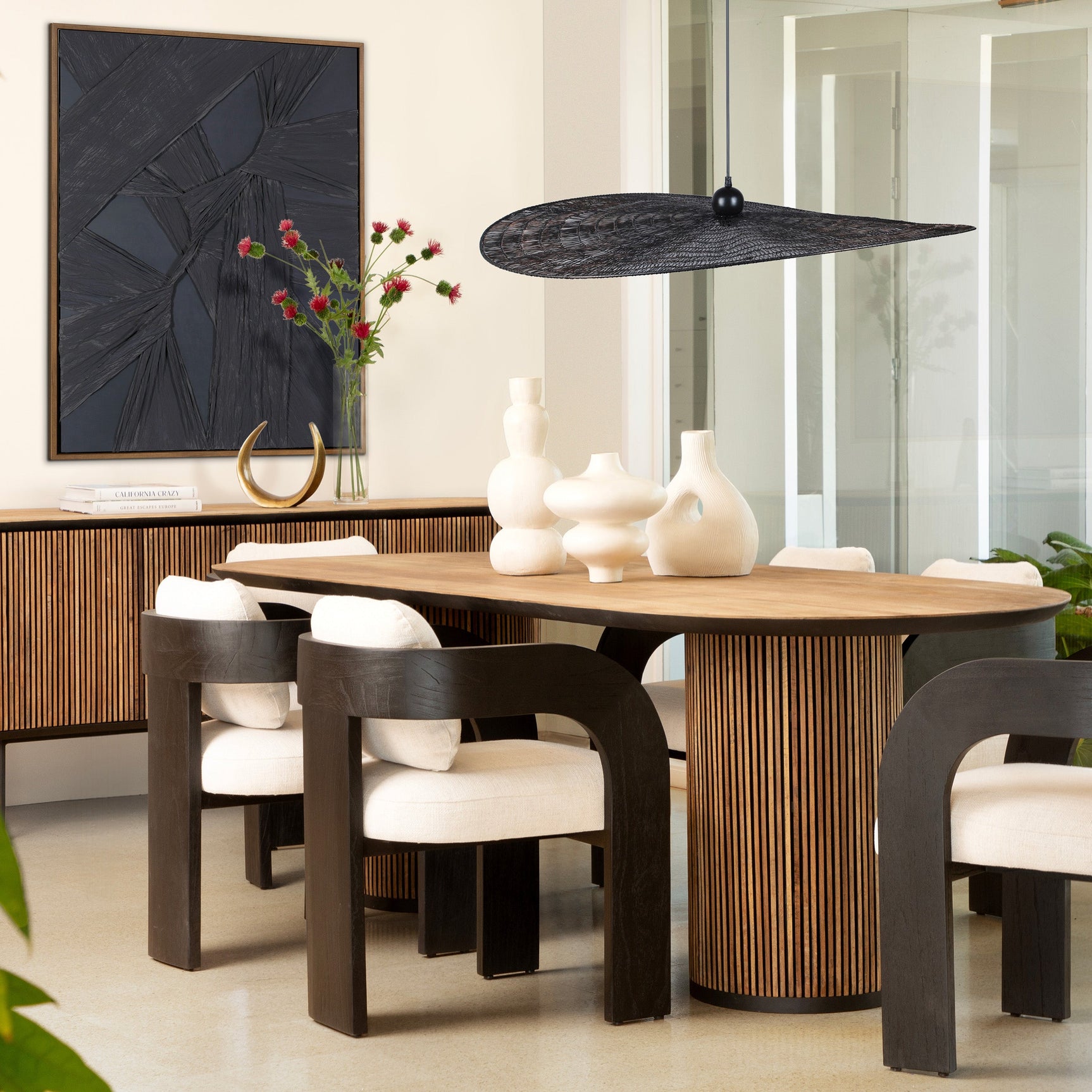 Ilse Black Pendant Light - Ornate Home