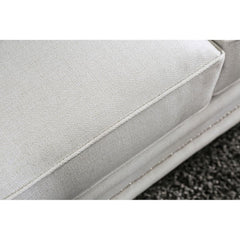 Ilse Off-White/Blue Loveseat - Ornate Home