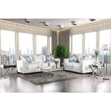 Ilse Off-White/Blue Sofa - Ornate Home