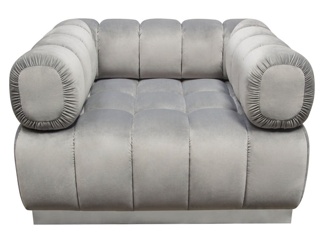 Image Platinum Grey Chair - Ornate Home