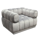Image Platinum Grey Chair - Ornate Home