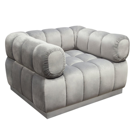 Image Platinum Grey Chair - Ornate Home