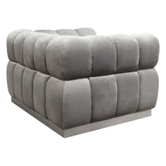 Image Platinum Grey Chair - Ornate Home