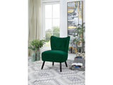 Imani Green Brown Accent Chair - Ornate Home
