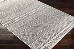 Imboden Black&White Outdoor Rug - Ornate Home