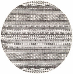 Imboden Black&White Outdoor Rug - Ornate Home