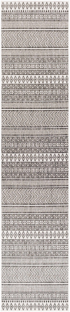Imboden Black&White Outdoor Rug - Ornate Home