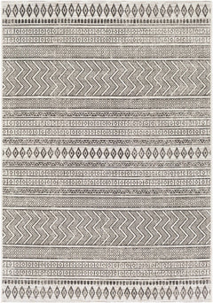 Imboden Black&White Outdoor Rug - Ornate Home
