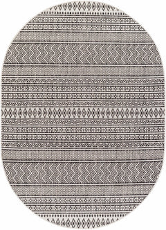 Imboden Black&White Outdoor Rug - Ornate Home