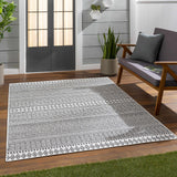 Imboden Black&White Outdoor Rug - Ornate Home