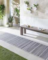 Imboden Black&White Outdoor Rug - Ornate Home