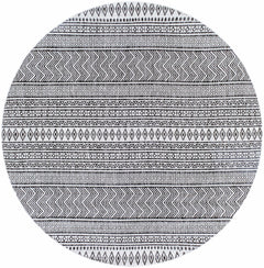 Imboden Black&White Outdoor Rug - Ornate Home
