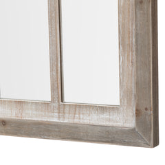 Imitation Gray/Brown Wall Mirror - Ornate Home