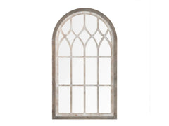 Imitation Gray/Brown Wall Mirror - Ornate Home
