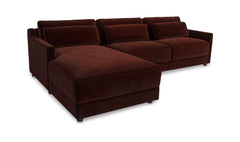 Imogen Bordeaux Left Sectional - Ornate Home