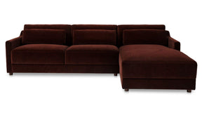 Imogen Bordeaux Right Sectional - Ornate Home