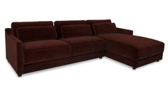 Imogen Bordeaux Right Sectional - Ornate Home