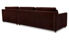 Imogen Bordeaux Right Sectional - Ornate Home