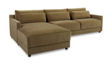 Imogen Olive Left Sectional - Ornate Home